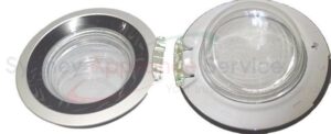 BEKO WASHING MACHINE FRONT DOOR ASSEMBLY B13XL P.BLACK_GRY - 2429800200