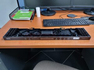 AEG DISHWASHER CONTROL PANEL HOUSING BLACK - 1175233608