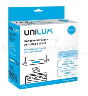 WESTINGHOUSE RANGEHOOD UNILUX FILTER TWIN PACK RANGEHOOD - ULX251