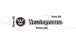 WESTINGHOUSE FRIDGES & FREEZERS BADGE;WESTINGHOUSE - 14581938