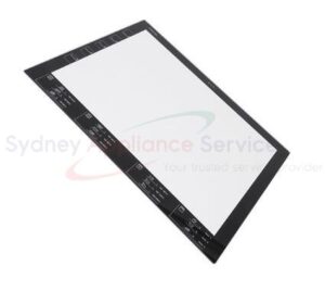 AEG DOOR OVEN INNER GLASS BLK - 5616107099
