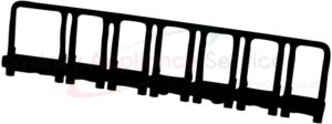 BOSCH DISHWASHER PUSH BUTTON SET - 00611921