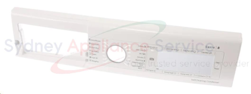 BOSCH DRYER PANEL-FACIA - 11031586 - 11031586 - Part for - - Models: WTW87564AU/09 BOSCH DRYER PANEL-FACIA - 11031586 - 11031586 - Part for - - Models: WTW87564AU/09