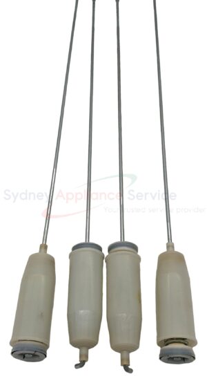 WESTINGHOUSE WASHING MACHINE SUSPENSION ROD KIT X 4 - 4055786117