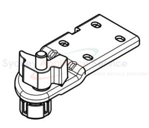 WESTINGHOUSE FRIDGES & FREEZERS HINGE;BOTTOM;ASSEMBLY;LEFT - 140018199061