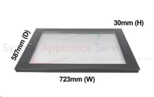 VINTEC FRIDGES & FREEZERS DOOR BLACK V40 - 4055561973