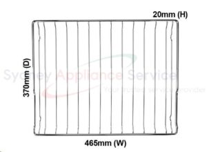 WESTINGHOUSE OVEN RACK SHELF OVEN W/HOUSE - 4055549770
