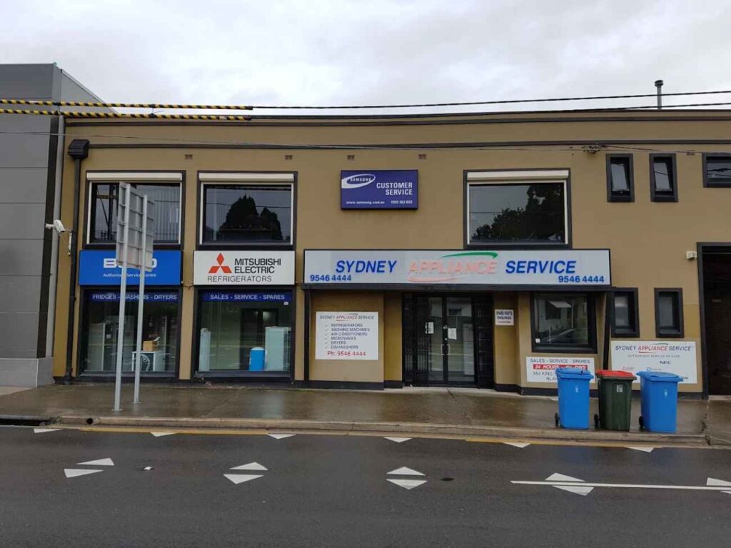 sydney appliance service store front