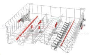 BOSCH DISHWASHER UPPER CROCKERY BASKET - 20001988