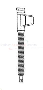 WESTINGHOUSE DISHWASHER HOSE INLET WITH SAFETY VALVE - 32018148