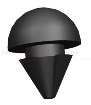 WESTINGHOUSE OVEN BUMPER STOP BLK - 4055470712