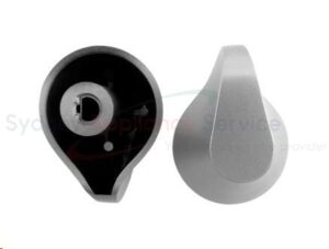 WESTINGHOUSE KNOB ASSEMBLY PAINTED SILVER FINISH GAS - 4055893301