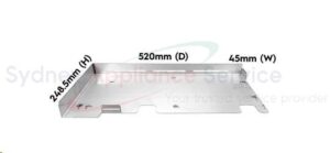 BEEF EATER BBQ SIDE HEAT SHIELD - BA55HS