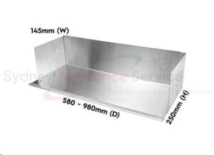 BEEF EATER BBQ REAR HEAT SHIELD - BA10RHS