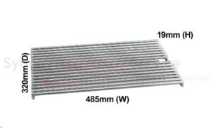 BEEF EATER BBQ GRILL 320MM DLX STAINLESS STEEL - 4055857371