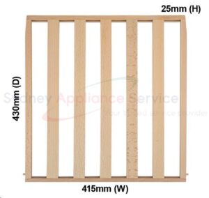 VINTEC FRIDGES & FREEZERS SHELVES WOODEN - 4055565586