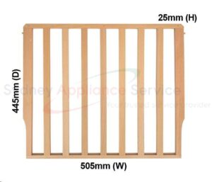 VINTEC FRIDGES & FREEZERS SHELF WOODEN - 4055561965
