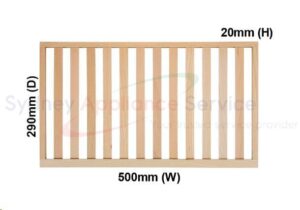 VINTEC FRIDGES & FREEZERS SHELFS WOODEN - 4055561999
