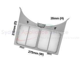 WESTINGHOUSE DRYER FILTER ASSEMBLY - 1334035126