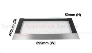 WESTINGHOUSE OVEN FRONT/OUTER DOOR GLASS - A03990901