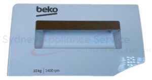 BEKO WASHING MACHINE DETERGENT DRAWER FRONT COVER ASSY. - 2449809278