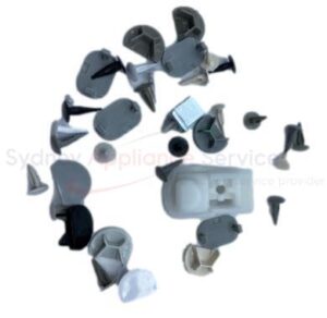 BEKO FRIDGES & FREEZERS DOOR LEFT KIT ASSEMBLY - 4939981500