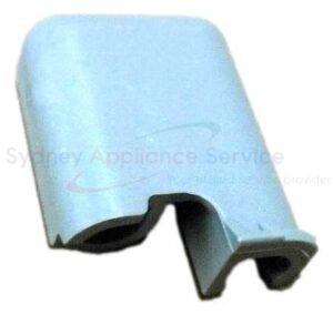 BEKO UPPER TRAY RAIL CAP-RIGHT RAL 7037 - 1756280100