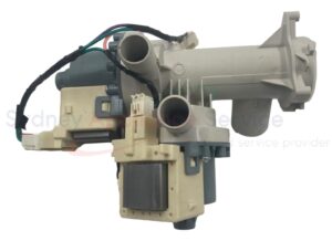 BEKO WASHING MACHINE DRAIN PUMP + HARNESS ASSEMBLY?EWDH? - 2398100200