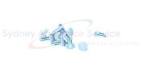BEKO FRIDGES & FREEZERS MIDDLE HINGE PLUG (WHITE) - 4047840400