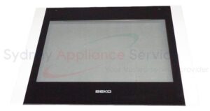 BEKO FRONT DOOR OUTER GLASS GROUP - 210300661