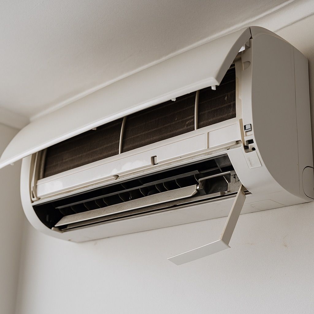 broken air conditioner parts